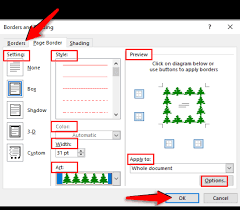 A color theme in word means that everything from headings, to tables and graphs will use the same set of colors. How To Add Page Borders In Word Officebeginner