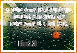 1 Jean 3v20 Versets Bibliques Biblique Chretien