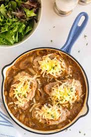 Some other recipes also contain sugar and bouillon but i've decided to omit them as i pin this recipe to your condiments board! French Onion Smothered Pork Chops Recipe West Via Midwest