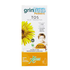 Grin Tuss Pediatric Sirop Formula 100 Naturala Tuse Uscata Si Productiva Flacon 180 Gr Aboca