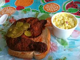 Nashville style hot chicken sandwich. Hot Chicken Wikipedia