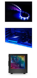 Nzxt Hue Rgb Lighting Kit Ac Hueps M1 95 00 Pc Case Gear Pc Cases Case Hue