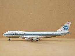 Gemini Jets Gjpaa093 1 400 Scale Boeing 747 123f Pan American Panam Cargo N901pa Diecast Airplanes Boeing Air Carrier