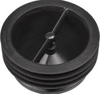 Green Drain 4-in Black Drain cover