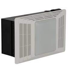 If you want to get the most out of your bathroom fan with light and heater, it is prudent to install one that can efficiently remove all the humid and stale air, ventilate it outside and. Broan Nutone 50 Cfm Ceiling Bathroom Exhaust Fan With Light And Heater 659 The Home Depot