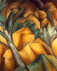 Georges Braque French Analytic Cubism 1882 1963 Houses At L Estaque Maisons A L Estaque 1908 Oil On Canvas Georges Braque Cubist Paintings Cubism Art