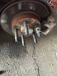 Typically, there are 4 to 6 studs per wheel pressed or threaded into the wheel hub. How To Install Wheel Studs Vw Vortex Volkswagen Forum