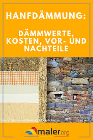 Hanfdammung Dammwerte Kosten Vorteile Nachteile Trittschalldammung Dammung Dach Eigenes Haus Bauen