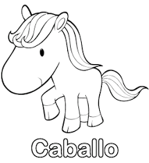 Colorear Y Pintar Dibujos Dibujos Para Colorear Animales Salvajes Caballo Para Colorear Animales Animados Para Colorear Animalitos Para Colorear