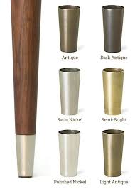 Metal Tips For Mid Century Modern Legs Modern Table Legs Midcentury Modern Dining Table Mid Century Modern Coffee Table