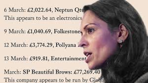 Patel's £77,269 expenses