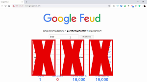 Google feud answers for questions. Time To Talk Tech Google Feud Fun Web Based Game Similar To Family Feud Using Google S Autocomplete