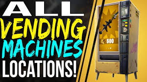 The higher the rarity tier of item the. Fortnite Battle Royale Vending Machine Locations Weapon Material Cost Gamerfuzion