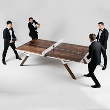 Designedlogic Ping Pong Table Ping Pong Modern Dining Table