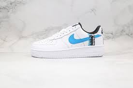 Air Force 1 07 Lv8 Sneaker Low White Blue Fury Black Nike Air Force 1 07 Lv8 Worldwide Pack White Blue Fury Black Glacier Blue Ck6924 100 Womens Mens Casual Sneakers Cheapinus Com