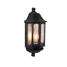You could try taking a piece of black/dark paper and taping it to the facing adjacent to the sensor. Asd Coach Half Lantern Outdoor Wall Light With Dusk To Dawn Sensor Lighting Direct
