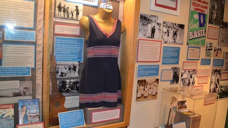 Capitola museum exhibit 'Naughty Surf' highlights history of women's swimwear – Santa Cruz Sentinel