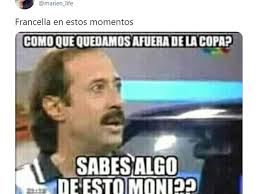 Finally, it is simply lots of fun to watch it, use it on the desktop of your computer or wallpaper on your smart phone. Boca Elimino A Racing Y Aparecieron Los Memes Con Francella Como Protagonista Diario El Sol Mendoza Argentina