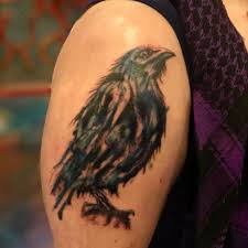 Black Bird Singing In The Dead Of Night Tattoo Blackbird Singing In The Dead Of Night By Erin Grady At Lowbrow Ink In Grand Terrace Ca In 2020 Black Bird Blackbird Singing Erin Grady