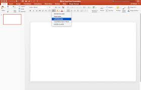 Ms word convert to uppercase. Change Text Case In Powerpoint Presentations