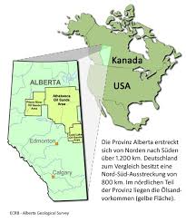 Alberta, canada kartē, kur tas atrodas. Glokal Change Bodenschatze Global Olsande 01
