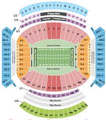 Bryant Denny Stadium Seating Chart Tuscaloosa