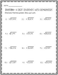 Multiplication And Division Worksheets 4th Grade Division Worksheets Multiplication And Division Worksheets Multiplication And Division