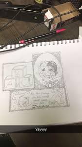 Today i finished my alphabet boy drawing, so i hope you like it! My Next Tattoo Alphabet Boy Crybaby Sippy Cup Mashup R Melaniemartinez