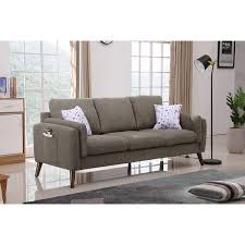 Shop our upholstery fabric online to find a variety of home decor & furniture upholstery for couches, chairs & more! Winston Fabric Living Room Sofa Couch With Usb Charger And Tablet Pocket Overstock 31516877