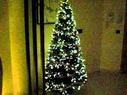 Outgeek fibra ottica albero di natale verde albero di natale artificiale con led multicolore e stand material. Albero Di Natale Fibra Ottica Youtube