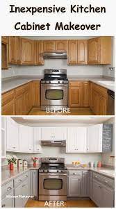 New Kitchen Makeover Ideas Inexpensive Kitchen Cabinets Kitchen Diy Makeover Cheap Kitchen Makeover