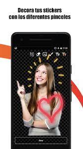 Convierte la pantalla de tu android en un lienzo sobre el que podrás dibujar y crear todo tipo de ilustraciones. Crear Stickers Para Whatsapp Stickerfactory For Android Apk Download