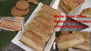 Oreo cheese cake kukus ini hadir dengan tekstur lebih. Marie Regal Cake Resep Putri Keraton Cake Gunung Jati Youtube