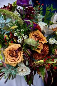 You many have seen our flowers in bridal magazines and on wedding blogs as we are very often featured. Real Weddings Claire And Rupert S Intimate Autumn Wedding Treseren