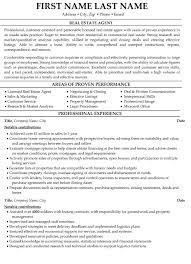 You must choose the format of your resume depending on your work and personal background. Real Estate Agent Resume Sample Template