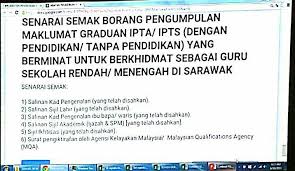 Surat pengiktirafan kelayakan akademik daripada jabatan perkhidmatan awam (jpa). Bintulu Info Jabatan Pendidikan Negeri Sarawak Http Jpnsarawak Moe Gov My Borang Pengumpulan Maklumat Graduan Dan Bakal Graduan Ipta Ipts Dengan Pendidikan Tanpa Pendidikan Dalam Kalangan Anak Watan Sarawak Yang Berminat Untuk Berkhidmat