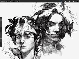 Different ipads depending on their memory storage allow you to use from 28 up to 90 layers in your procreate. The 5 Best Apps For Sketching On An Ipad Pro Photoshop Sketch Procreate Pixelmator Concepts Inspire Pro Wired