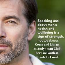 I'm so glad …… I plucked up the courage ….. to walk through the door …..”  Men …… …….talking about their feelings ….. is normal……. At Andys Man Club  Louth Monday 7-9 pm #itsokaynottobeokay #itsgoodtotalk