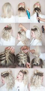 Mini coils and twist out up do. Tutorial For Beginners Hairstyle Short Hairstyle Braids Step By Step To Get Hairstyle Love B Hair Styles Short Hair Styles Braids For Short Hair