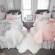 Ruffled bed skirt (full, white) 21 inch drop bedskirt with platform, poly/cotton fabric, available in all bed. Extra Long Bed Skirt Pre Order Item Ships By June 18 2018 Dormify Shared Girls Bedroom Cute Dorm Rooms Girly Bedroom