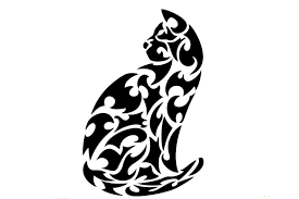 Download Svg And Png Cutting Files Cat Mandala Clipart