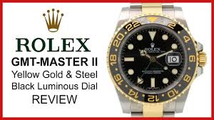 Oyster, 40 mm, white gold. Rolex Gmt Master Ii Two Tone Yellow Gold Steel Black Ceramic Rolesor 116713 Review Youtube