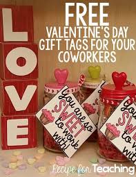 Free Valentine S Day Tags For Co Teachers You Are Sweet To Work With Teacher Valentine Gifts Coworkers Valentines Valentines Day Office All the following items might not ship in time for the big day, but you can. teacher valentine gifts