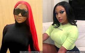 Megan thee stallion removes her wig to reveal natural bouncing locks. Ari Fletcher Appears To Claim Megan Thee Stallion S Skin Isn T Natural