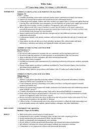 language teacher resume samples