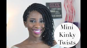 Twists are just as fun, diverse and easy to do. How To Get Mini Kinky Twists Adore Natural Me