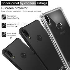 Asus zenfone max pro m1 (zb602kl 64gb/4gb). Compre Estuche De Tpu Imak Skin Feel Airbag A Prueba De Golpes Para Asus Zenfone Max Pro M1 Zb601kl Max Pro Zb602kl Metal Negro En China Tvc Mall Com