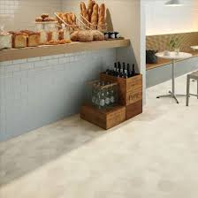 テラコッタヘキサ 白 人気クッションフロア キッチンフロア インテリア 床材 キッチン床