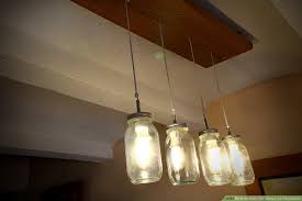 Please remember that there are other ceiling fan producers out there who duplicate mason jar. How To Make Diy Mason Jar Chandelier With Pictures Wikihow