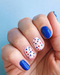 Scott's do it yourself » tag for fingernail. 40 Easy Fourth Of July Nail Ideas Red White And Blue Designs